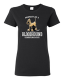 Property of a Hound Women's short sleeve t-shirt - The Bloodhound Shop