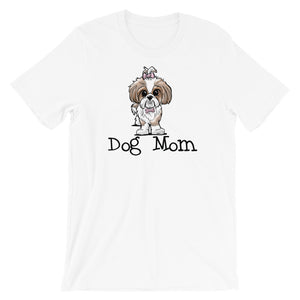 Shih Tzu- Dog Mom FBC Short-Sleeve Unisex T-Shirt - The Bloodhound Shop