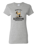 Property of a Hound Women's short sleeve t-shirt - The Bloodhound Shop