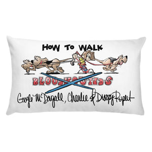 Tim's Goggle Hound Basic Pillow - The Bloodhound Shop