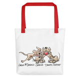 Tim's Wrecking Ball Heart Hound Tote bag - The Bloodhound Shop