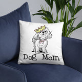 Maltese- Dog Mom FBC Basic Pillow - The Bloodhound Shop