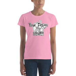 Your Design Here Women's short sleeve t-shirt - The Bloodhound Shop