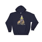 Three Rescue Hounds Hoodie - The Bloodhound Shop