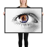 Eye of the Hound Melinda 2 Framed poster - The Bloodhound Shop