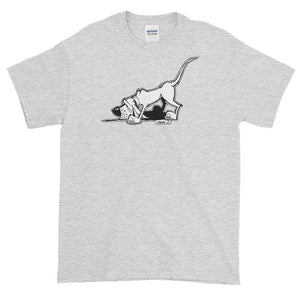 Search N Sniff Hound Logo Only Short sleeve t-shirt - The Bloodhound Shop