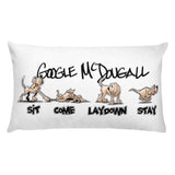 Tim's Wrecking Ball Crew Hound Commands Basic Pillow - The Bloodhound Shop
