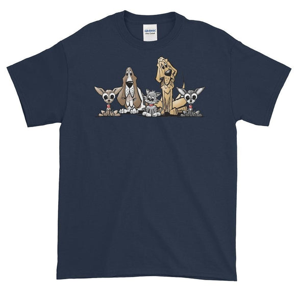 Blood is Thicker Lineup Short-Sleeve T-Shirt - The Bloodhound Shop