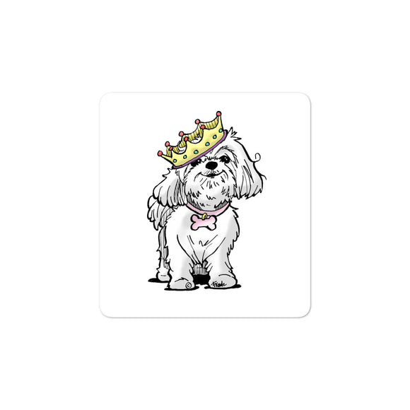 Maltese Royalty FBC Bubble-free stickers | The Bloodhound Shop