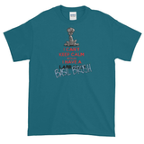 Tim's Keep Calm Basil Short sleeve t-shirt - The Bloodhound Shop