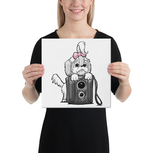 Shih Tzu FBC on Canvas | The Bloodhound Shop