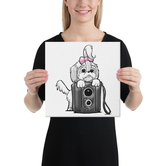 Shih Tzu FBC on Canvas | The Bloodhound Shop