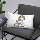Cavalier- Dog Mom FBC Basic Pillow - The Bloodhound Shop