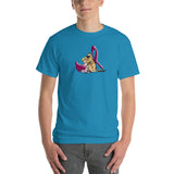 Multiple Myeloma Ribbon Short-Sleeve T-Shirt - The Bloodhound Shop