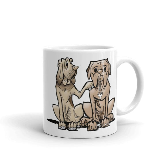 Hound and Bordeaux Mug - The Bloodhound Shop