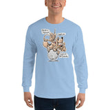 Tim's Wrecking Ball Crew Hounds w/ Names Long Sleeve T-Shirt - The Bloodhound Shop