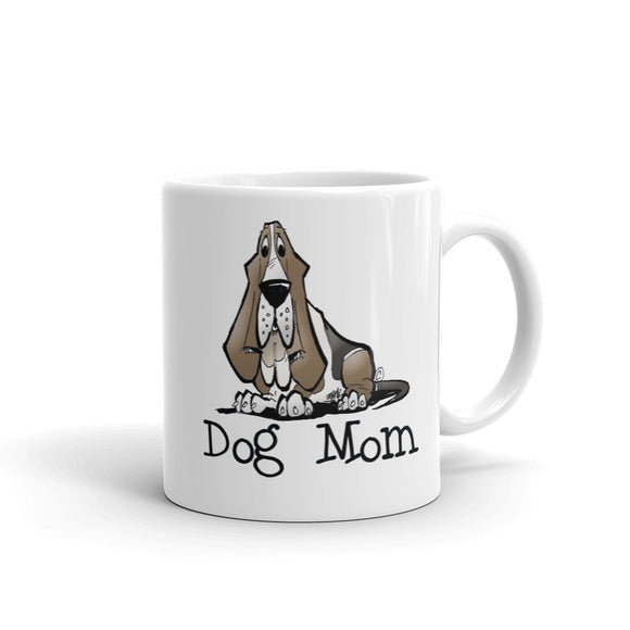 Basset- Dog Mom FBC Mug - The Bloodhound Shop