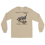 Blood is Thicker than Slobber Long Sleeve T-Shirt - The Bloodhound Shop