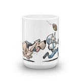 Football Hound Lions Mug - The Bloodhound Shop