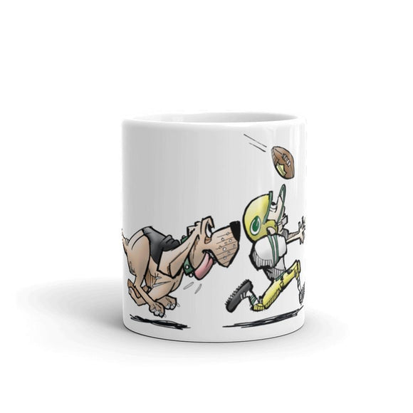 Football Hound Packers Mug - The Bloodhound Shop
