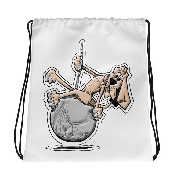Wrecking Ball Hound Drawstring bag - The Bloodhound Shop