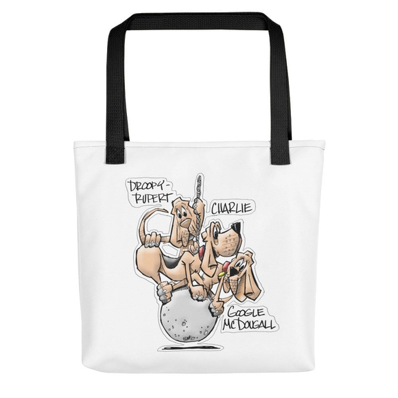 Tim's Wrecking Ball Crew 3 With Names Tote bag - The Bloodhound Shop
