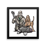 Hunter Hound Framed poster - The Bloodhound Shop