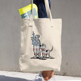 Soldier Hound Cotton Tote Bag - The Bloodhound Shop