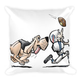 Football Hound Bills Basic Pillow - The Bloodhound Shop