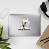 Slobberflingasaurus Bubble-free stickers | The Bloodhound Shop