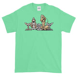 Blood is Thicker Lineup Short-Sleeve T-Shirt - The Bloodhound Shop