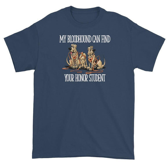 Honor Student Hound Short sleeve t-shirt - The Bloodhound Shop