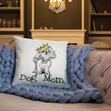 Maltese- Dog Mom FBC Basic Pillow - The Bloodhound Shop