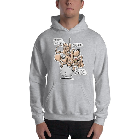 Tim's Wrecking Ball Crew 3 With Names Hooded Sweatshirt - The Bloodhound Shop