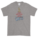 Tim's Keep Calm Charlie Short sleeve t-shirt - The Bloodhound Shop