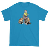 Three Rescue Hounds Short sleeve t-shirt - The Bloodhound Shop