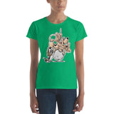 Tim's Wrecking Ball Crew w/ Freddie Women's short sleeve t-shirt - The Bloodhound Shop