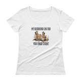 Honor Student Hound Ladies' Scoopneck T-Shirt - The Bloodhound Shop