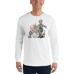 Tim's Wrecking Ball Crew w Tim Long Sleeve T-Shirt - The Bloodhound Shop
