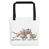 Tim's Wrecking Ball Heart Hound Tote bag - The Bloodhound Shop