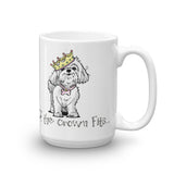 Maltese- If The Crown Fits FBC Mug - The Bloodhound Shop