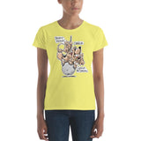 Tim's Wrecking Ball Crew Hounds Women's short sleeve t-shirt - The Bloodhound Shop