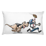 Football Hound Texans Basic Pillow - The Bloodhound Shop
