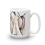 Girl and Her Hound Mug - The Bloodhound Shop