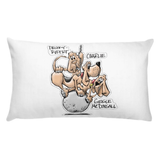 Tim's Wrecking Ball Crew 3 With Names Basic Pillow - The Bloodhound Shop