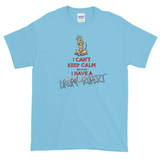 Tim's Keep Calm Droopy Rupert Dark Short sleeve t-shirt - The Bloodhound Shop