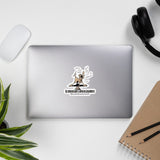 Slobberflingasaurus Bubble-free stickers | The Bloodhound Shop