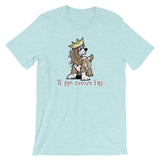 Cavalier- If the Crown Fits FBC Short-Sleeve Unisex T-Shirt - The Bloodhound Shop