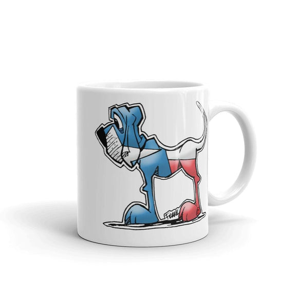 Texas Hound Mug - The Bloodhound Shop