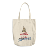 Tim's Keep Calm Droopy Rupert Cotton Tote Bag - The Bloodhound Shop
